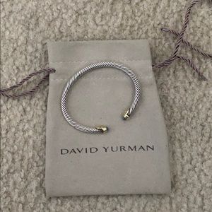 David Yurman Small Turquoise Cable Bracelet